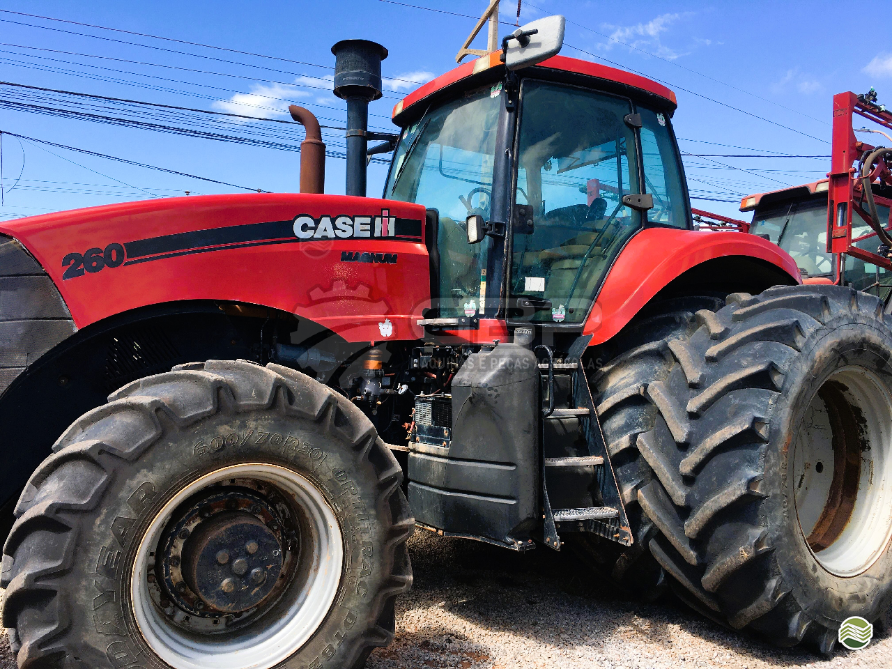 TRATOR CASE MAGNUM 260 Tração 4x4 GBP Máquinas LUIS EDUARDO MAGALHAES BAHIA BA